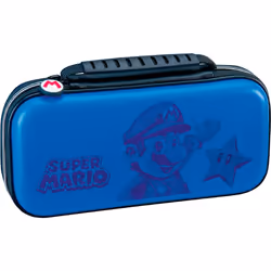 Bigben Interactive NNS46BL, Housse, Nintendo, Bleu, Nintendo Switch, Fermeture éclair, 48 mm