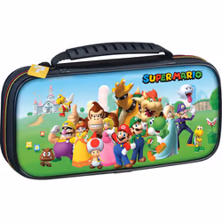 Bigben Interactive Switch Travel Case Super Mario & Friends NNS53A Boîtier robuste Nintendo Multicolore