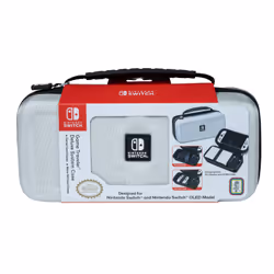 NACON NNS4000W, Boîtier robuste, Nintendo, Blanc, Nintendo Switch, Nintendo Switch OLED, Résistant à la poussière, Résistant ...