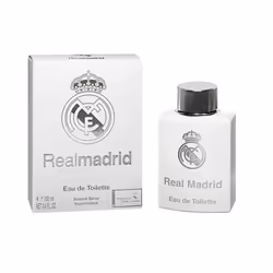 Air-Val International Real Madrid Eau De Toilette 100 ml, 100 ml, Flacon non réutilisable, Mandarin, Orange, Menthe, Rose, Vi ...