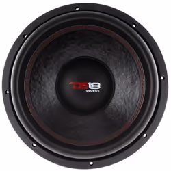 1 SUBWOOFER DS18 SELECT SLC-12S SLC12S 30 cm 12 250 watt rms 500 watt max svc single voice coil 4 ohm idéal pour voiture 1 pi ...