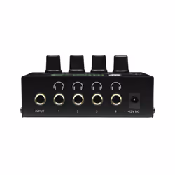 Mackie HM-4 amplificateur pour casque Noir