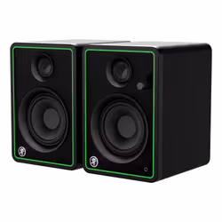 Mackie CR4-X, 2-voies, 2.0 canaux, Avec fil, 50 W, 70 - 20000 Hz, Noir, Vert