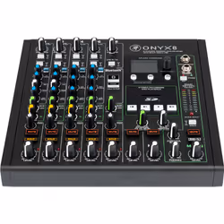 Mackie ONYX 8 8 canaux 20 - 30000 Hz Noir