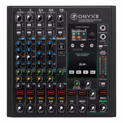 Mackie ONYX 8 8 canaux 20 - 30000 Hz Noir - Vue supplémentaire 5