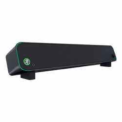 Mackie CR StealthBar, Jeu, Musique, Voix, Noir, Vert, Avec fil &sans fil