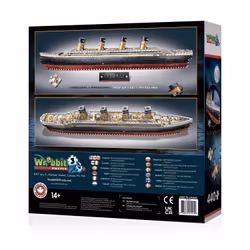 Wrebbit 3D W3D-1014 puzzle Puzzle 3D 440 pièce(s) Bateaux - Vue supplémentaire 4
