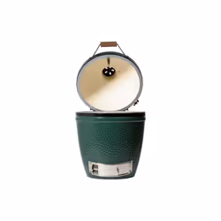 Big Green Egg Medium, Barbecue, 1140 cm², 38 cm, Baril, Réseau, Vert
