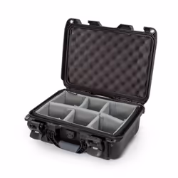 Nanuk 915, Étui rigide, EPDM, Nylon, Polypropylène (PP), Acier inoxydable, Élastomère thermoplastique (TPE), 2 kg, Noir