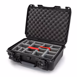 Nanuk 925, Étui rigide, EPDM, Nylon, Polypropylène (PP), Acier inoxydable, Élastomère thermoplastique (TPE), 2,8 kg, Noir