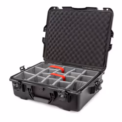 Nanuk 945, Étui rigide, EPDM, Nylon, Polypropylène (PP), Acier inoxydable, 4,8 kg, Noir