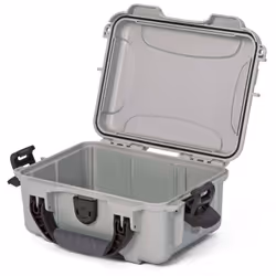 Nanuk 904, Étui rigide, EPDM, Nylon, Polypropylène (PP), Résine, Silicone, Acier inoxydable, Élastomère..., 700 g, Argent