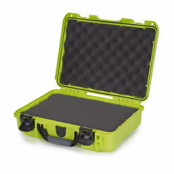 Nanuk 910, Étui rigide, Nylon, Polypropylène (PP), Élastomère thermoplastique (TPE), 1,4 kg, Citron vert