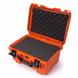 Nanuk 918, Étui rigide, Nylon, Polypropylène (PP), Élastomère thermoplastique (TPE), 2,9 kg, Orange