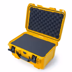 Nanuk 918, Étui rigide, Nylon, Polypropylène (PP), Élastomère thermoplastique (TPE), 2,9 kg, Jaune