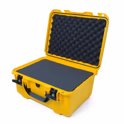 Nanuk 933, Étui rigide, Nylon, Polypropylène (PP), Élastomère thermoplastique (TPE), 3,6 kg, Jaune