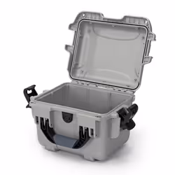 Nanuk 908, Étui rigide, EPDM, Polypropylène (PP), Élastomère thermoplastique (TPE), Nylon, Acier inoxydable, 1,36 kg, Argent