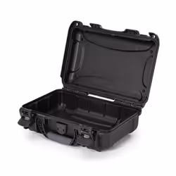 Nanuk 909, Étui rigide, EPDM, Polypropylène (PP), Élastomère thermoplastique (TPE), Nylon, Acier inoxydable, 980 g, Noir