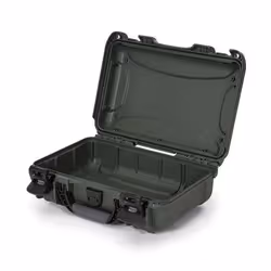 Nanuk 909, Étui rigide, EPDM, Polypropylène (PP), Élastomère thermoplastique (TPE), Nylon, Acier inoxydable, 980 g, Olive