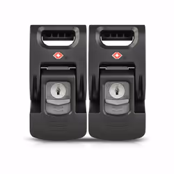 Nanuk TSA Kofferschnallen Nachrüstsatz, Verrouillage par clé, Boîte à outils, Noir