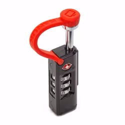 Nanuk NK-900-TSA-LOCK cadenas et antivol à combinaison Noir, Rouge