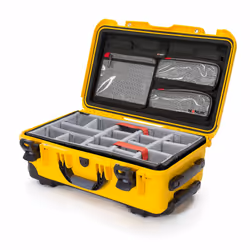 Nanuk 935, Étui rigide, Acier inoxydable, 5,2 kg, Jaune