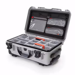 Nanuk 935, Étui rigide, Acier inoxydable, 5,2 kg, Argent