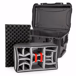 Nanuk 938, Étui rigide, Acier inoxydable, Résine, 6,35 kg, Noir