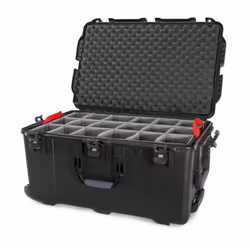 Nanuk 965, Étui rigide, EPDM, Nylon, Polypropylène (PP), Acier inoxydable, Élastomère thermoplastique (TPE), 11,4 kg, Noir