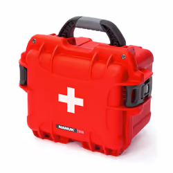 Nanuk 908, Étui rigide, Résine, Acier inoxydable, 1,36 kg, Rouge