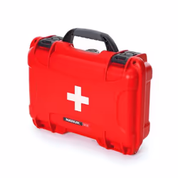 Nanuk 909 First Aid, Étui rigide, EPDM, Nylon, Polypropylène (PP), Résine, Silicone, Acier inoxydable, Élastomère..., 980 g, ...