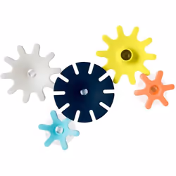 Tomy Boon Cogs Ensemble de construction de baignoire Multicolore