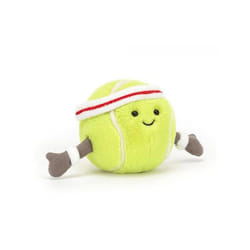 Jouet - Amuseable Sports - Balle de Tennis - Jaune - 9 cm x 9 cm - Pour Bébé