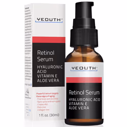 YEOUTH Retinol Serum, Femmes, Tous types de peau, 30 ml