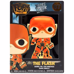 Épinglette POP en émail enfant Funko Dc Comics Justice League The Flash