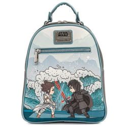 Sac à Dos - Loungefly - Star Wars Rey Kylo - 27cm - Noir - Enfant - Zippée