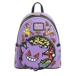 Mini Sac A Dos - Loungefly - Pokémon - Wagara Brodé - Tissu brodé - Chic et tendance