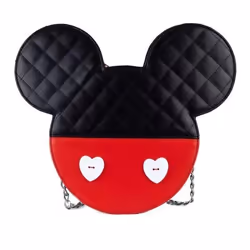 Déguisement Funko Loungefly Disney Mickey and Minnie Valentines Reversible Crossbody Bag
