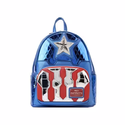 Sac à Dos - DISNEY - Captain America Infinity - Bretelles réglables - Détails imprimés - Polyuréthane