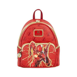 Sac à dos - LOUNGEFLY - The Flash - Rouge et Jaune - Style Super-héros - Adulte
