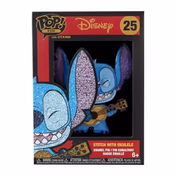 Figurine Funko Pop! Pins - Lilo & Stitch - Stitch Avec Ukulélé