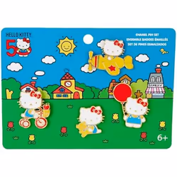 Pins émaillés - LOUNGEFLY - Hello Kitty - 50th Anniversary - 3 cm - Mixte
