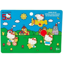 Pins émaillés - LOUNGEFLY - Hello Kitty - 50th Anniversary - 3 cm - Mixte