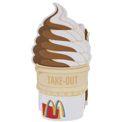 Loungefly Ice Cream Porte-documents pour voiture Marron, Rouge, Blanc, Jaune Polyuréthane