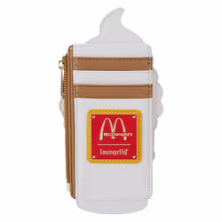 Loungefly Ice Cream Porte-documents pour voiture Marron, Rouge, Blanc, Jaune Polyuréthane