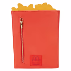 Loungefly McDonald's French Fries bloc-notes Rouge, Blanc, Jaune