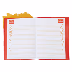 Loungefly McDonald's French Fries bloc-notes Rouge, Blanc, Jaune