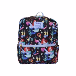 Sac à dos - LOUNGEFLY - Petite Sirène - Nylon - Rose - Enfant Maternelle