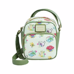 Sac à bandoulière - Loungefly - Pokémon - Type Herbe - Vert - Zippée - Synthétique