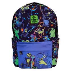 Sac à dos - Disney - LÉtrange Noël de Monsieur Jack - Nylon - Phosphorescent - Enfant